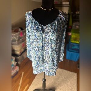 Women’s Large Zac & Rachel Blouse NWT